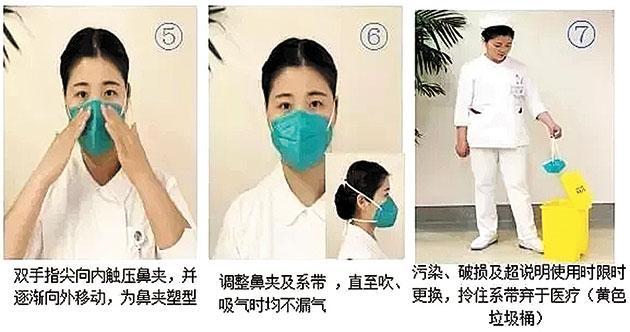 醫(yī)用外科口罩和N95口罩如何佩戴？5.jpg